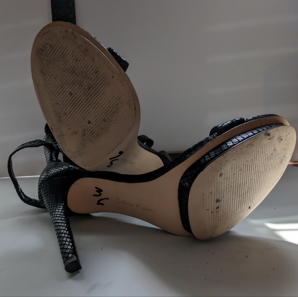Calvin Klein heel sandal vivian - Picture 4 of 7